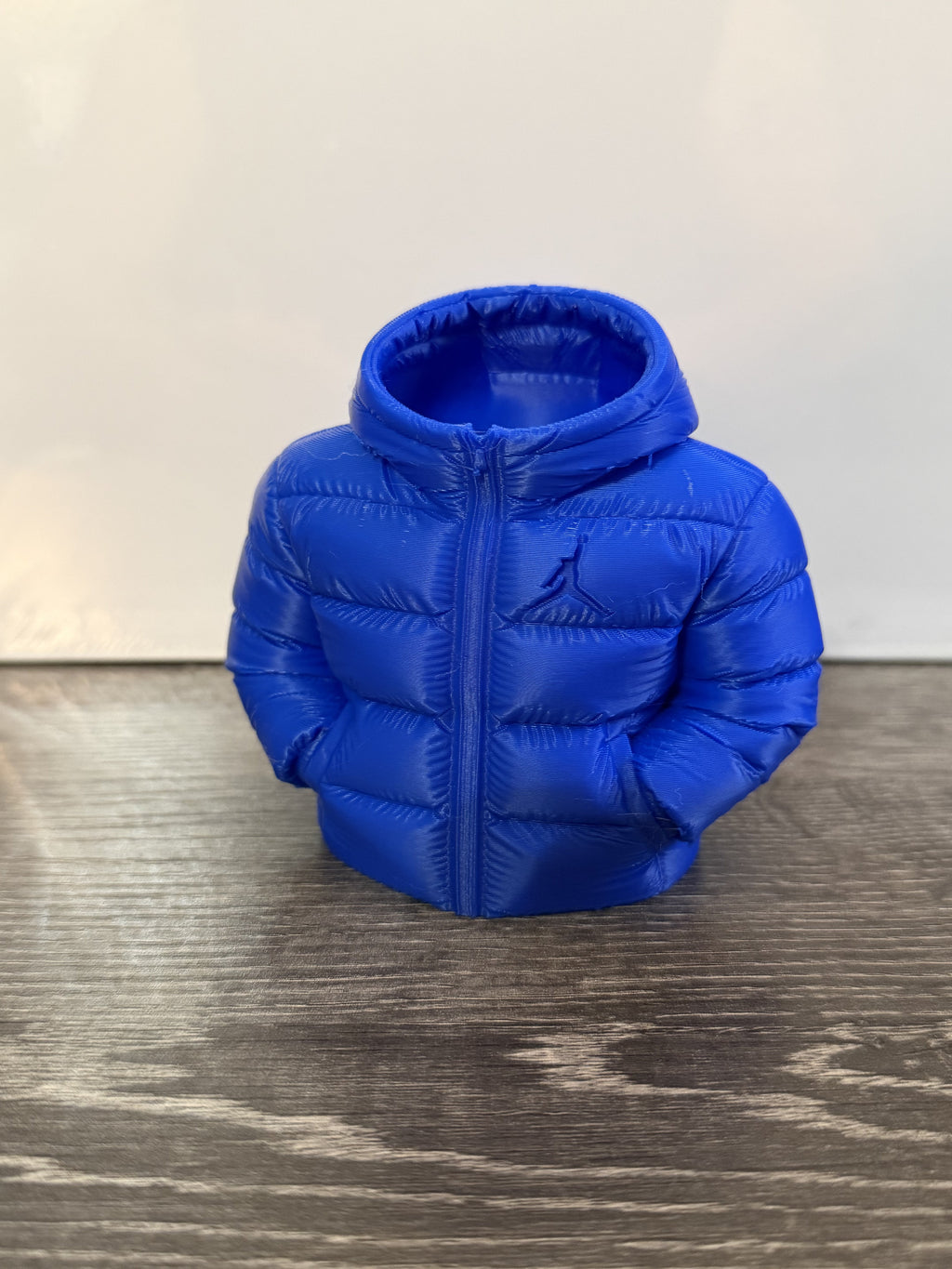 Pink Jordan puffer jacket pencil holder 3D printed